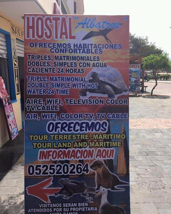 Hostal Albatros San Cristobal Exterior photo